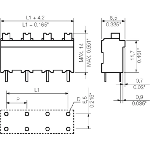 1826250000 Weidmüller PCB Connection Systems Image 3