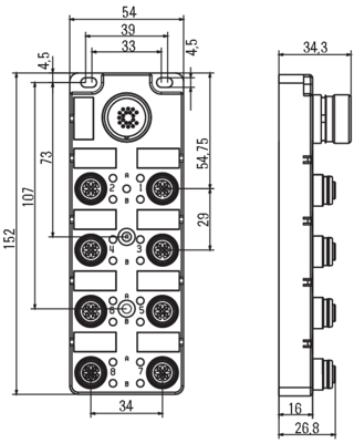 1847920000 Weidmüller Sensor-Actuator Distribution Boxes Image 2
