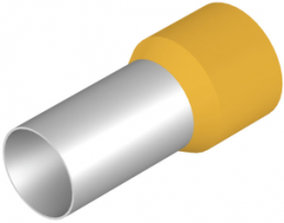 Insulated Wire end ferrule, 150 mm², 54 mm/32 mm long, yellow, 9028230000