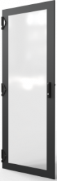 Varistar CP Glazed Door With 3-Point Locking,RAL 7021, 38 U, 1800 H, 800W