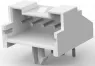 1744426-4 TE Connectivity PCB Connection Systems