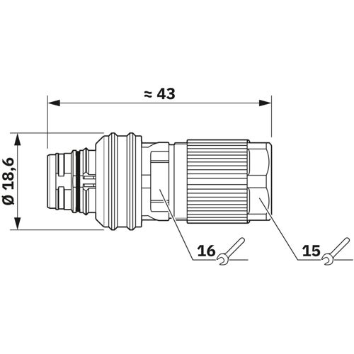 1489580 Phoenix Contact Sensor-Actuator Connectors Image 2