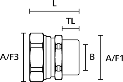 166-41305 HellermannTyton Hose Fittings Image 2