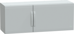 Control cabinet, (H x W x D) 500 x 1250 x 420 mm, IP65, polyester, light gray, NSYPLA5124G