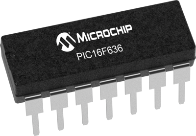 PIC16F636-I/P Microchip Microcontrollers