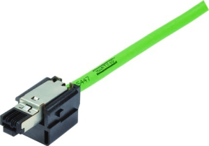 Pin contact insert, 3A, 4 pole, equipped, IDC connection, 09451001100