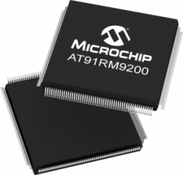 ARM920T microcontroller, 32 bit, 180 MHz, BFQFP-208, AT91RM9200-QU-002