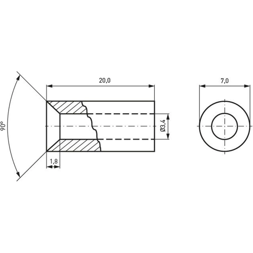 005.97.820 Ettinger Spacer Bolts Image 2