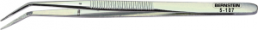 ESD precision tweezers, uninsulated, steel, 150 mm, 5-107
