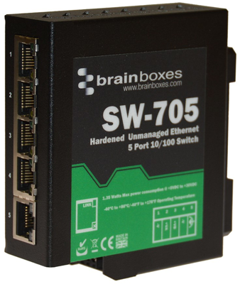 SW-705 BRAINBOXES Industrial ethernet switches Image 5