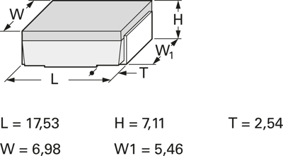 WSC69271K000FEA Vishay SMD Resistors Image 2