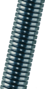 Plastic corrugated hose, inside Ø 10 mm, outside Ø 13 mm, BR 20 mm, polyamide, gray