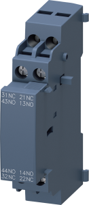 Auxiliary contact, 2 Form A (N/O) + 2 Form B (N/C) for circuit breaker S00/S0, 3RV2901-1J