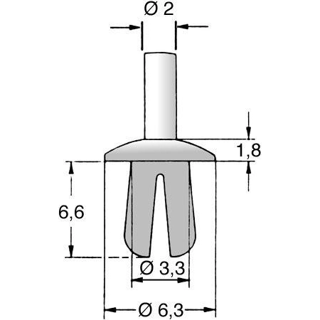 072.13.741 Ettinger Rivets, Dowels Image 2