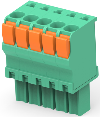 1986693-5 TE Connectivity PCB Terminal Blocks Image 1