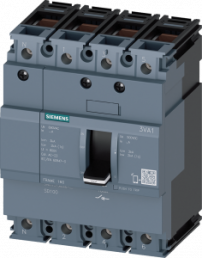 Load-break switch, 4 pole, 100 A, 800 V, (W x H x D) 101.6 x 130 x 70 mm, 3VA1110-1AA46-0AA0