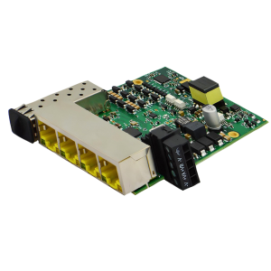 Embedded SFP + 4 Port PoE+ Gigabit Ethernet Switch, SW-195