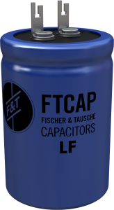 Electrolytic capacitor, 220 µF, 450 V (DC), -10/+30 %, can, Ø 35 mm