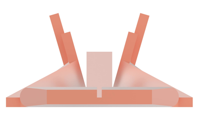 160859-6 AMP Flat Plugs Image 5