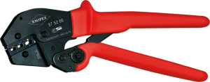 Crimping pliers for non-insulated connector, 0.5-6.0 mm², AWG 20-10, Knipex, 97 52 05