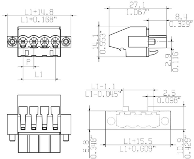 1960390000 Weidmüller PCB Connection Systems Image 3