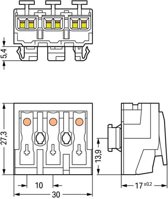 294-8093/3025-000 WAGO Terminal Blocks Image 2