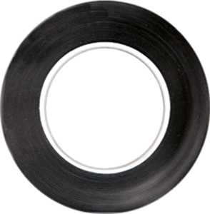 Repair tape, 19 mm, polypropylene foil, black, 5 m, PANNENBAND 19MM X 5M