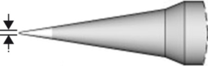 Soldering tip, conical, Ø 0.5 mm, C115106