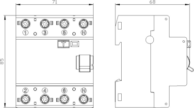 5SV3648-6 Siemens FI Circuit Breakers Image 2