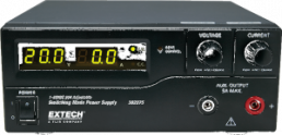 Laboratory power supply, 0 bis 30 VDC, outputs: 1 (20 A), 230 VAC, 382276