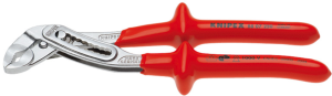 KNIPEX Alligator® Water Pump Pliers with dipped insulation, VDE-tested 250 mm