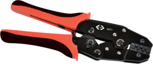 Crimping pliers for PV connectors, 2.5-6.0 mm², AWG 14-10, C.K Tools, T3671