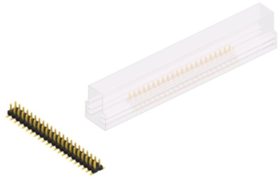 SLLP6SMD03844GSM Fischer Elektronik PCB Connection Systems
