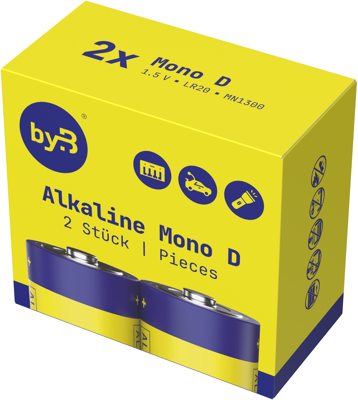 BYB-6-30A2010 by.B Round Cells, 9V Blocks Image 3