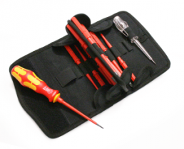 VDE screwdriver kit, different sizes, Phillips/Pozidriv/slotted/TORX, 05003484001