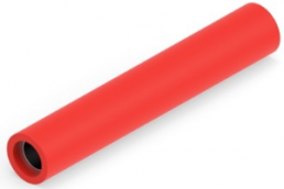 Butt connectorwith insulation, 0.3-1.42 mm², AWG 22 to 16, red, 26.16 mm