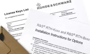 NGM-B301 Rohde & Schwarz T&M Software and Licences
