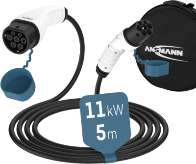 1900-0117 Ansmann eMobility Charging Cables Image 1