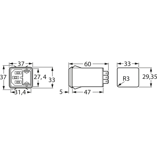 4301.6002 SCHURTER Interference suppression filter Image 2