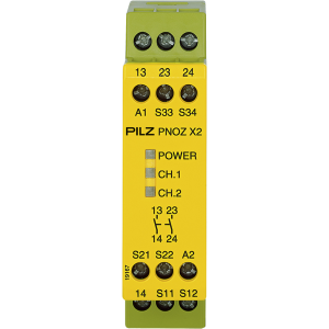 Monitoring relays, safety switching device, 2 Form A (N/O), 6 A, 24 V (DC), 24 V (AC), 774303