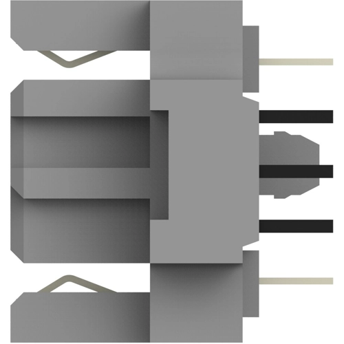 536154-5 TE Connectivity DIN PCB Connectors Image 2