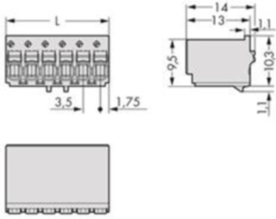 2091-1124 WAGO PCB Connection Systems Image 2