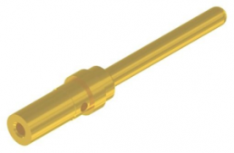 Pin contact, AWG 28-24, crimp connection, gold-plated, 131A15029X