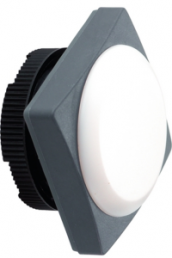 Light attachment, illuminable, waistband square, white, mounting Ø 22.3 mm, 1.74.508.051/2200