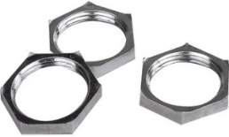 Counter nut, PG11, 21 mm, silver, 52103220