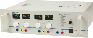 Laboratory power supply, 30 VDC, outputs: 3 (10 A/10 A/3 A), 100-240 VAC, P 6060