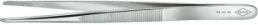 ESD precision tweezers, uninsulated, antimagnetic, stainless steel, 140 mm, 92 44 42
