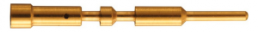 Pin contact, 0.75-1.5 mm², AWG 18-16, crimp connection, gold-plated, 09156006102