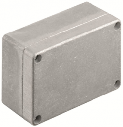 Aluminum enclosure, (L x W x H) 45 x 70 x 100 mm, gray (RAL 7001), IP67, 0342100000