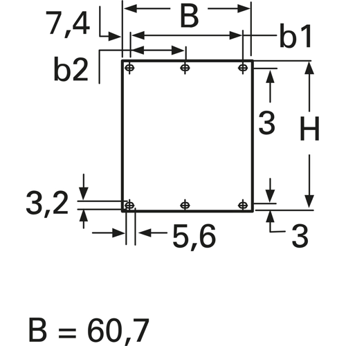 TFP 3 12 Fischer Elektronik Accessories for Enclosures Image 2